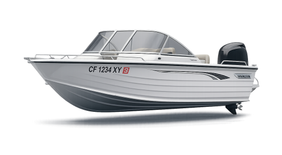 Boat registration decals