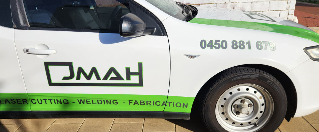 Welding and steel manufacturing vehicle wrap by Signfolk Perth
